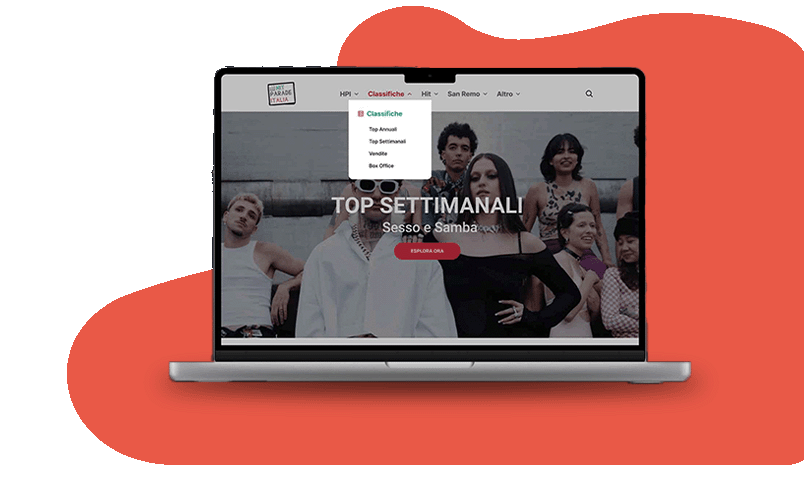 Hit Parade Italia UX